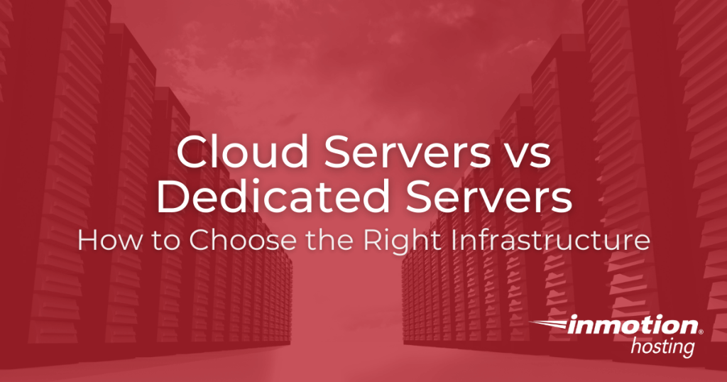 Cloud Server vs Dedicated Server Hero Image